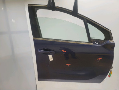 Right front door - Peugeot 208 I PH.1 - Bleu Fonce - 9807820680 - U1-1436W