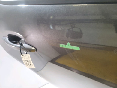 Right rear door - Citroen C3 III PH.1 - Gris Fonce - 9812716680 - R1-8567M