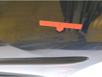 Rear left door - Peugeot 207 - Noir - 9006N2 - A1-0632W