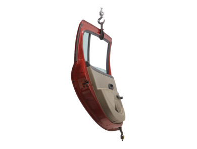 Porte arrière gauche - Renault CLIO III PH.1 - Rouge Clair - 7751476191 - A0-8816F