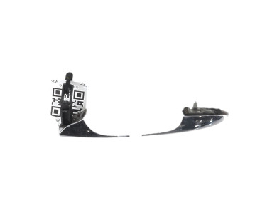 Poignée de porte exterieure droit - Fiat 500 II PH.1 - Noir - 735715011 - S2-0179X