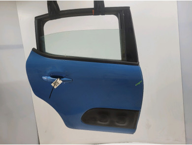 Right rear door - Citroen C3 III PH.1 - Bleu Fonce - 9812716680 - Q1-8207K