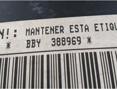 Engine type BBY - Seat IBIZA III PH.1 - V1-9573S