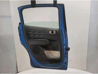 Porte arrière gauche - Citroen C3 III PH.1 - Bleu Fonce - 9812716780 - B1-8221M
