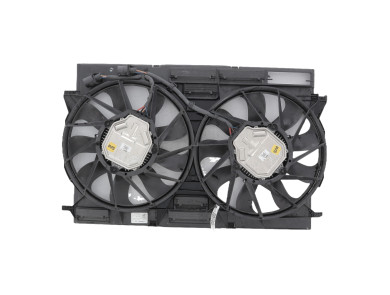Radiator fan + mounting used - Audi Q8 - 8W0959455 AA