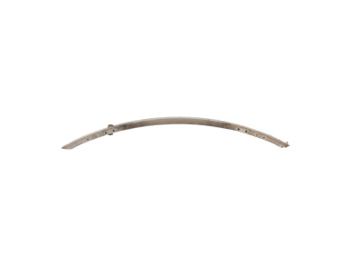 Front bumper reinforcement bar - Mercedes CLASSE C III PH.1 - Blanc - 2046205134 - B1-7051X