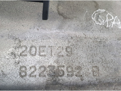 Boîte de vitesses type 20ET29 - Peugeot 2008 I PH.1 - A1-8964M