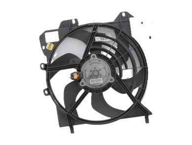 Radiator fan + mounting - Citroen C3 II PH.1 - 9801666680 - J0-8468G