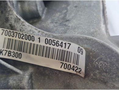 Gearbox type A7003702000 - Mercedes CLASSE A III PH.2 - P0-7528H