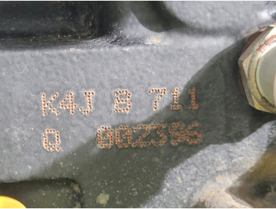 Engine type K4J711 - Renault CLIO II PH.2 - W1-0788V