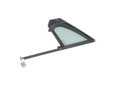 Vitre de custode avant droite - Peugeot 208 I PH.1 - Bleu Fonce - 9801475980 - G1-9909X