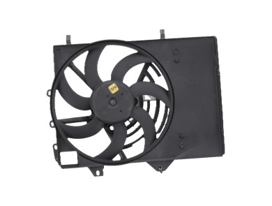 Radiator fan + mounting - Peugeot 2008 I PH.1 - 9801666680 - W0-7123H