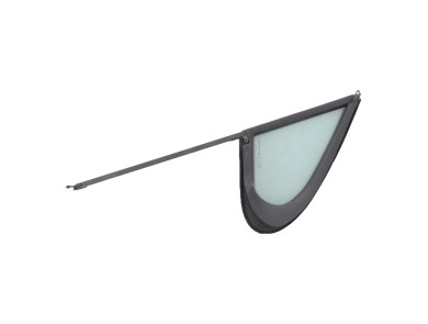 Left front side glass - Peugeot 207 - Gris Clair - 9201J1 - N1-9960V