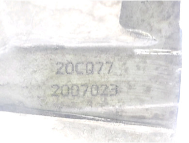 Gearbox type 20CQ77 - Citroen C3 I PH.2 - W1-2950G