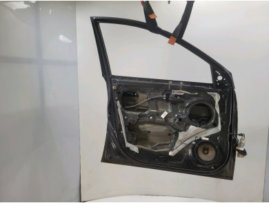 Left front door - KIA RIO II PH.1 - Noir - 760031G010 - R0-5982C