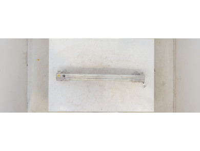 Front bumper reinforcement bar - Citroen C4 II PH.1 - Gris Clair - 9672762080 - V0-1515E