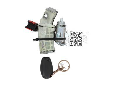 Steering lock and door key cylinders kit used - Renault TRAFIC - GPA-21-0004779