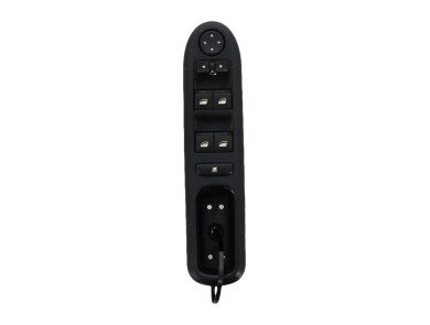 Left window-lift switch panel used - Peugeot 407 - 6554 ER