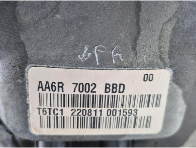 Gearbox type AA6R7002BBD - Ford FIESTA VI PH.1 - W1-8713U