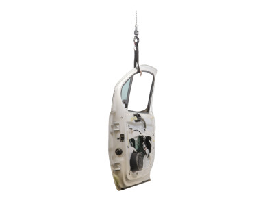 Right front door - Peugeot PARTNER II PH.1 - Blanc - 00009004Z6 - E0-2379I