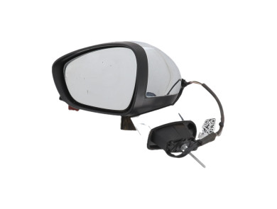 Left wing mirror - Citroen DS3 I PH.2 - Rouge Fonce - 00008154AZ - A1-9615H