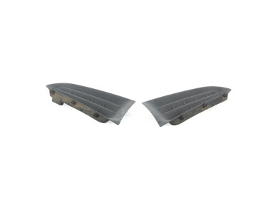Grille - Renault MEGANE BREAK II PH.2 - Gris Fonce - 7701478057 - E1-1059Y