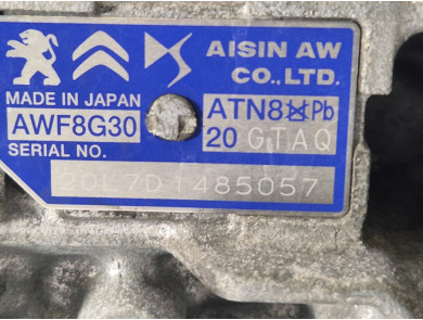 Gearbox type 20GTAQ - Opel GRANDLAND X - A1-8729Y