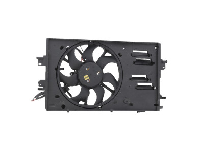 Radiator fan + mounting used - Dacia DUSTER - 214818260R