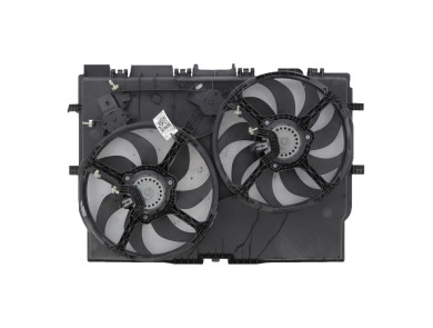 Radiator fan + mounting - Peugeot BOXER III PH.1 - 1671210080 - E0-3902C