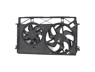 Radiator fan + mounting used - Renault TRAFIC - 214819927R  