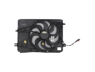 Radiator fan + mounting - Citroen C4 PICASSO II PH.1 - 9836636780 - S0-2964H