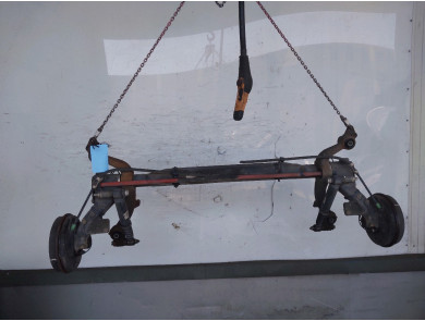 Rear axle - Peugeot 206 - 5148H7 - V1-7092V