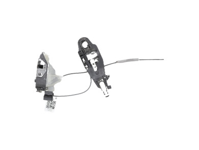 Left front door lock - Citroen C3 III PH.1 - Gris Fonce - 9812398180 - U1-5761T