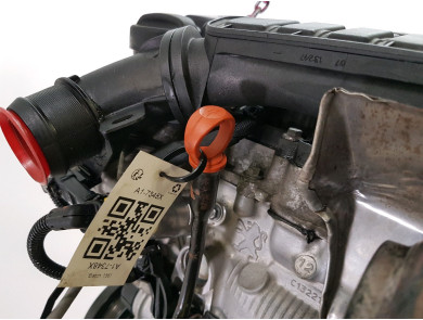 Moteur type HN02-1617296080 - Citroen C4 PICASSO II PH.1 - A1-7348X