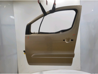 Left front door - Citroen BERLINGO II PH.1 - Beige Clair - 00009002Z3 - T1-9208H