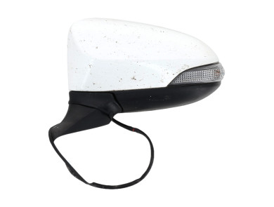 Left wing mirror - Toyota VERSO PH.2 - Blanc - 879400F120 - U1-5234P
