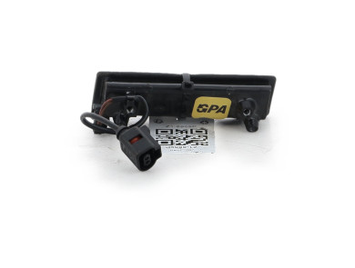 Rear tailgate handle - Porsche CAYENNE I PH.2 - Noir - 95561327101 - Z1-8869P