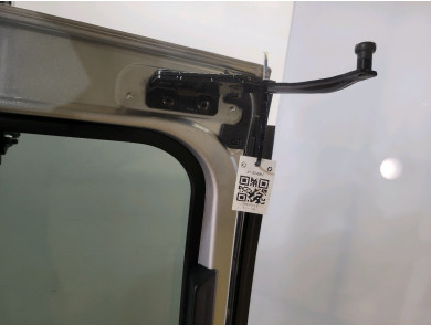 Left rear sliding door - Renault KANGOO III - Gris Clair - 821017512R - J1-5048V