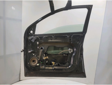 Right front door - Nissan QASHQAI I PH.1 - Noir - H0100-JD0MD- M1-4593S
