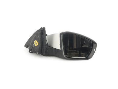 Right wing mirror - Skoda OCTAVIA III PH.2 - Blanc - 5E1857508AC - H1-4467G