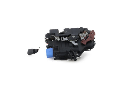 Serrure de porte avant gauche - Porsche CAYENNE I PH.2 - Noir - 95553101508 - N1-9049Y