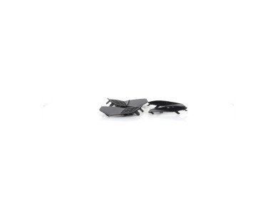 Two front bumper side grille - Land Rover DISCOVERY SPORT PH.1 - Gris Fonce - LR061236 - U1-6269I