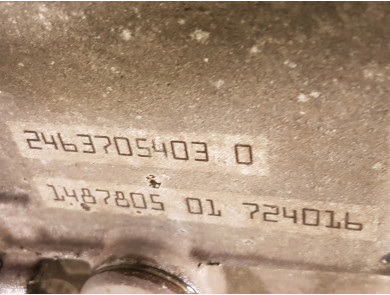 Gearbox type 2463705403 - Mercedes CLASSE A III PH.2 - T1-8498F