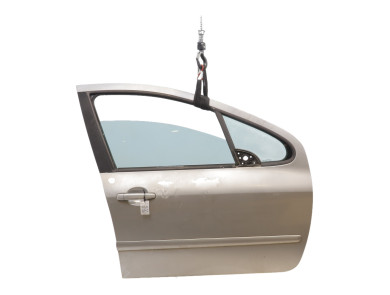 Right front door - Peugeot 307 SW PH.1 - Gris Clair - 9004S7 - C1-2507F