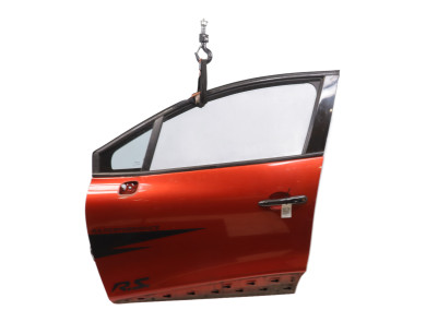 Left front door - Renault CLIO IV PH.1 - Rouge Fonce - 801017896R - I0-6762G