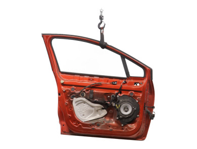 Porte avant gauche - Renault CLIO IV PH.1 - Rouge Fonce - 801017896R - I0-6762G