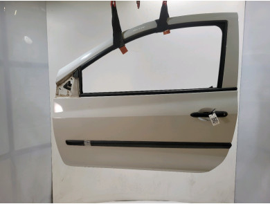 Porte gauche (3 portes) - Renault CLIO III PH.2 - Blanc - 7751476108 - W1-7606K