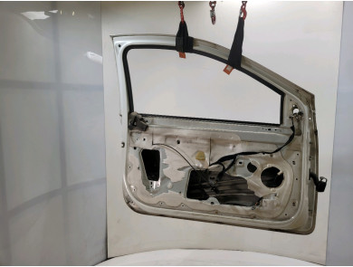 Left door (3-door models only) - Renault CLIO III PH.2 - Blanc - 7751476108 - W1-7606K