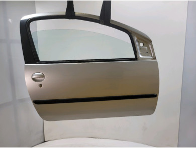 Right door (3-door models only) - Peugeot 107 PH.2 - Gris Clair - 1612543180 - W1-7483X