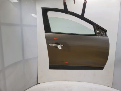 Right front door - Renault MEGANE III PH.1 - Gris Clair - 801006560R - C1-7118P